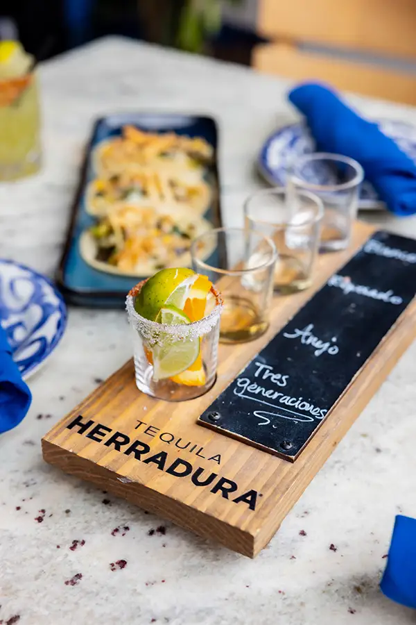 tequila-flights Herradura Tequila Flights